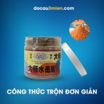 Pha Trộn Bột Câu Cá Bột Tơ Nhện
