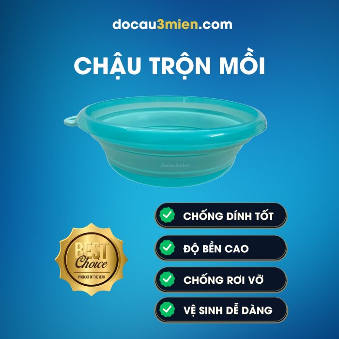 Đặc Trưng Chậu Trộn Mồi