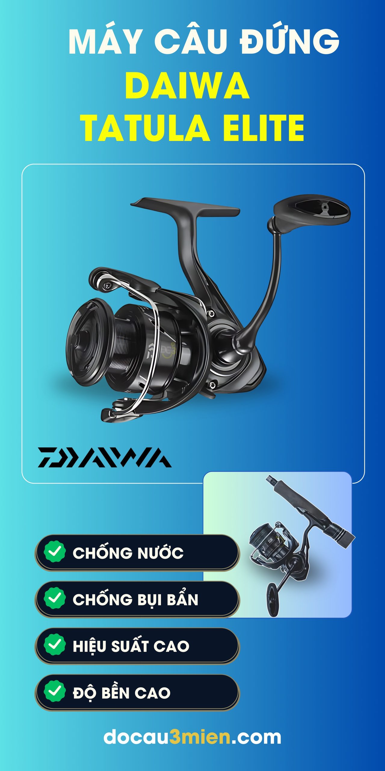 Công Dụng Máy Câu Đứng Daiwa Tatula Elite