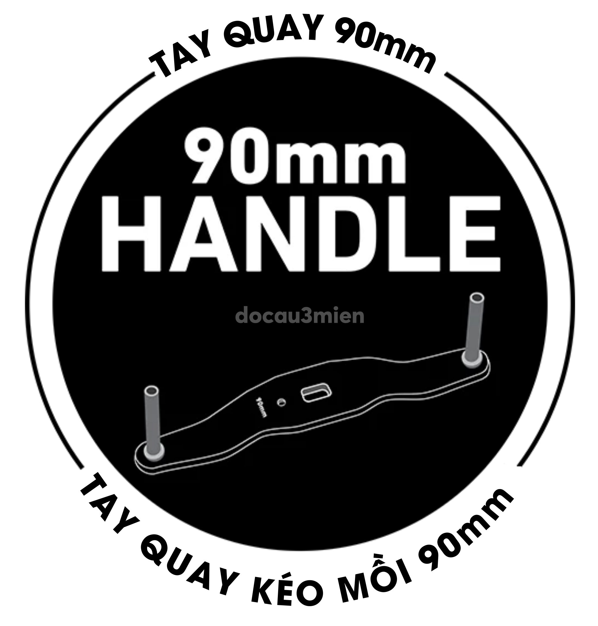 Công nghệ Daiwa 90mm Handle