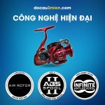 Công nghệ máy câu đứng Daiwa BGRR LT