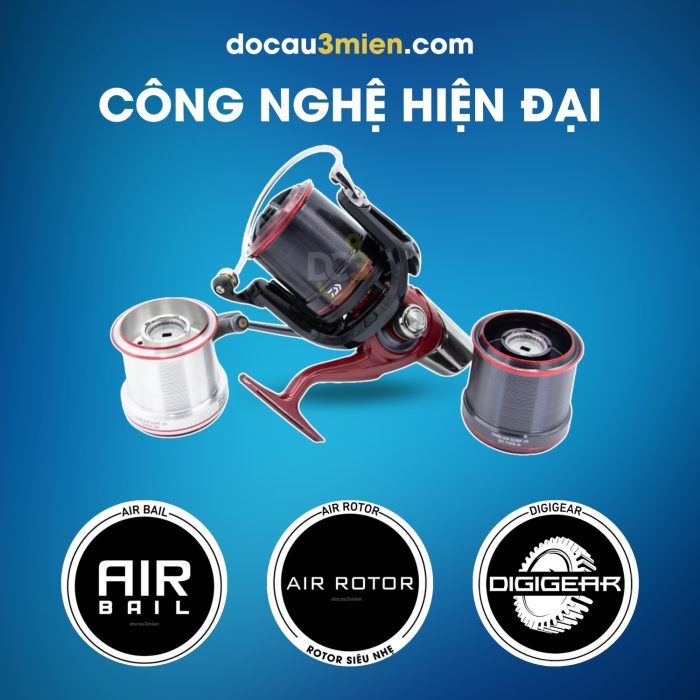 Công Nghệ Máy Câu Đứng Daiwa Emblem SURF SCW QD TYPE-R