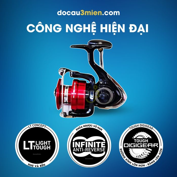 Công Nghệ Máy Câu Đứng Daiwa MG S LT