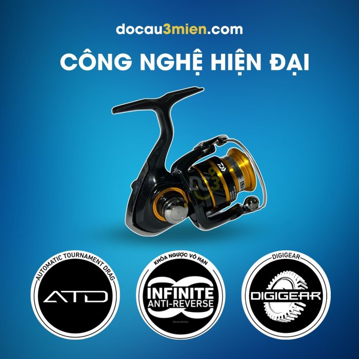 Công Nghệ Máy Câu Đứng Daiwa MG Z LT