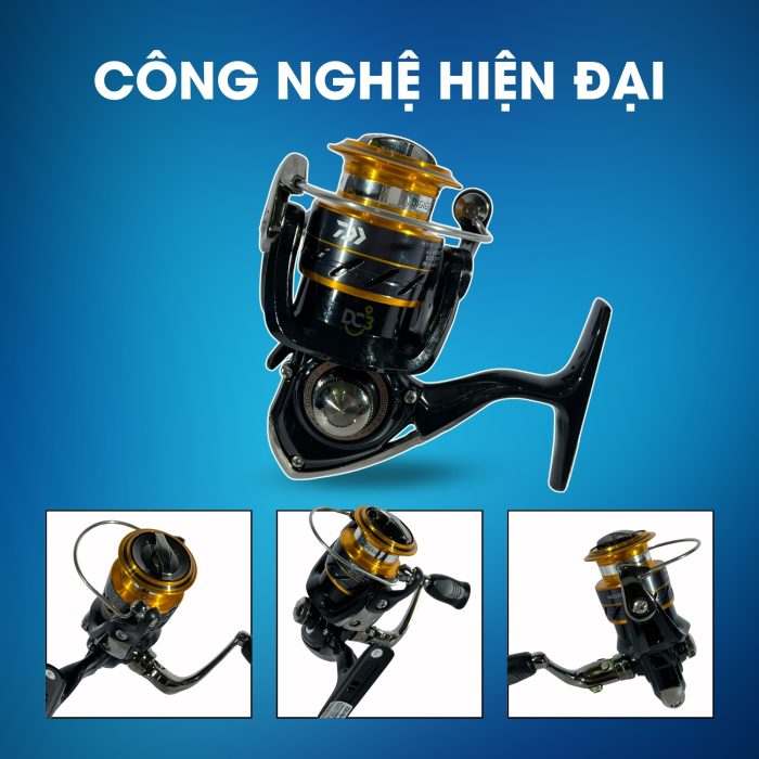 Công Nghệ Máy Câu Đứng Daiwa Mission CS