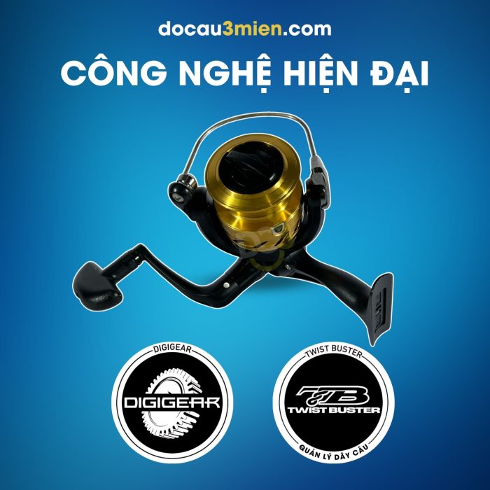 Công Nghệ Máy Câu Đứng Daiwa StrikeForce SD