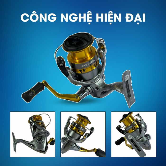 Công Nghệ Máy Câu Đứng Shimano Sedona 2500HG