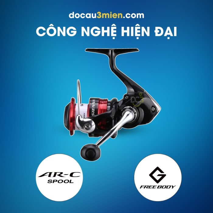 Công Nghệ Máy Câu Đứng Shimano Sienna FG