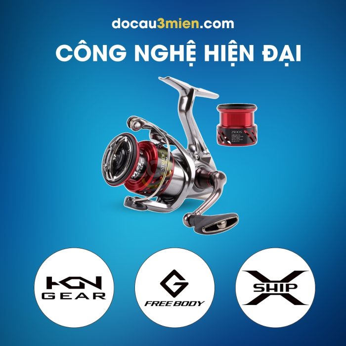 Công Nghệ Máy Câu Đứng Shimano Stradic CI4+