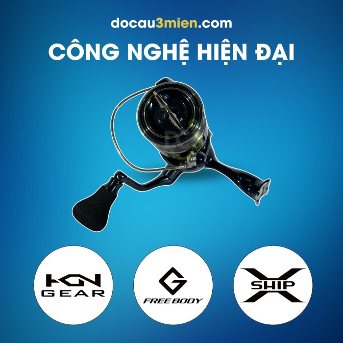 Công Nghệ Máy Câu Đứng Shimano Twin Power XD