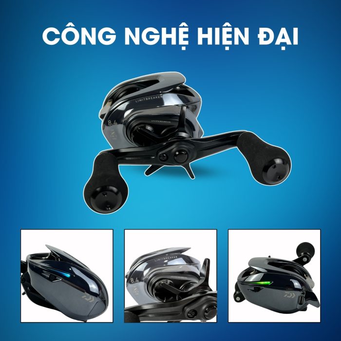 Công Nghệ Máy Câu Ngang Daiwa IMZ XH TW HD-C LimitBreaker