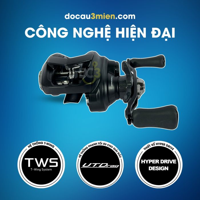 Công Nghệ Máy Câu Ngang Daiwa Tatula TW 80