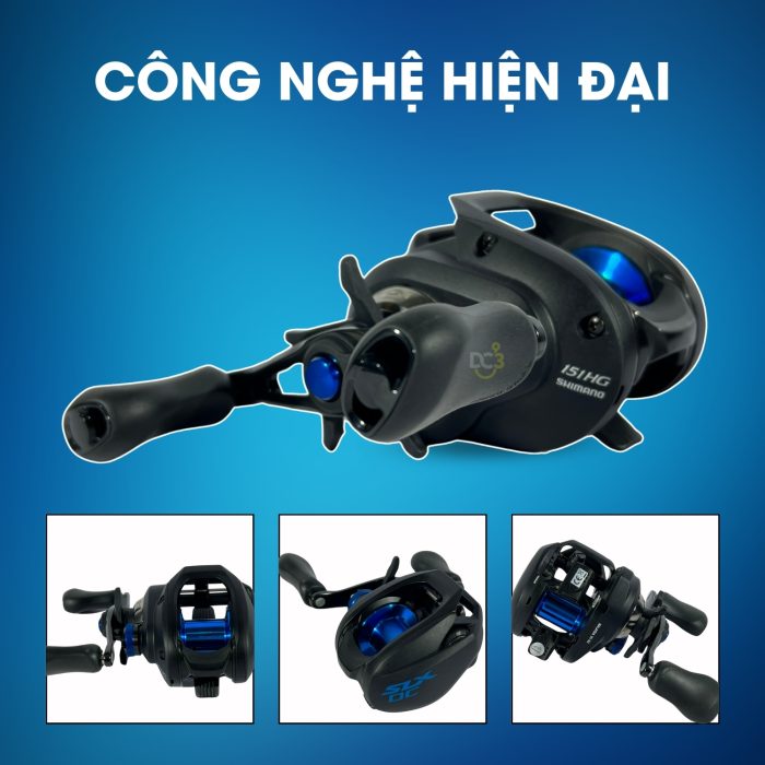 Công Nghệ Máy Câu Ngang Shimano SLX DC 151HG