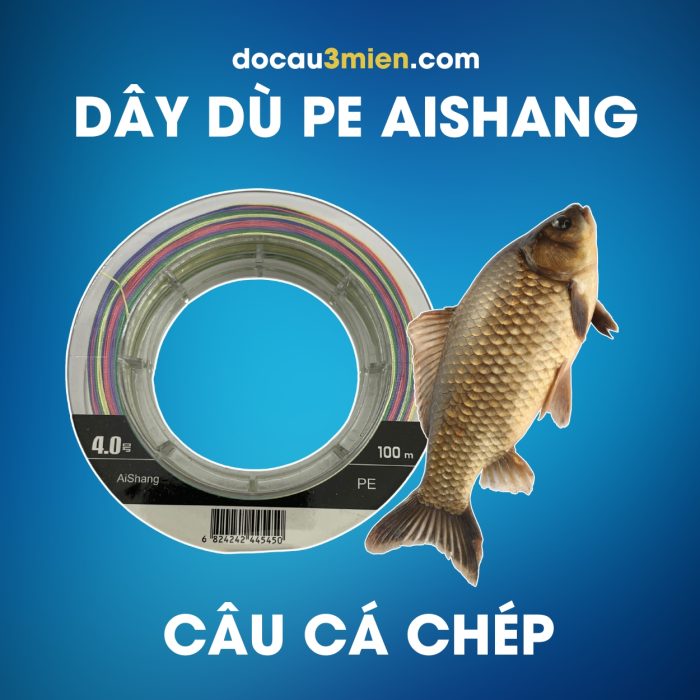 Dây dù PE Aishang Image Today Câu Cá Chép