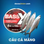Dây Cước Câu Cá Daiwa BassX Fluoro Carbon Câu Cá Măng