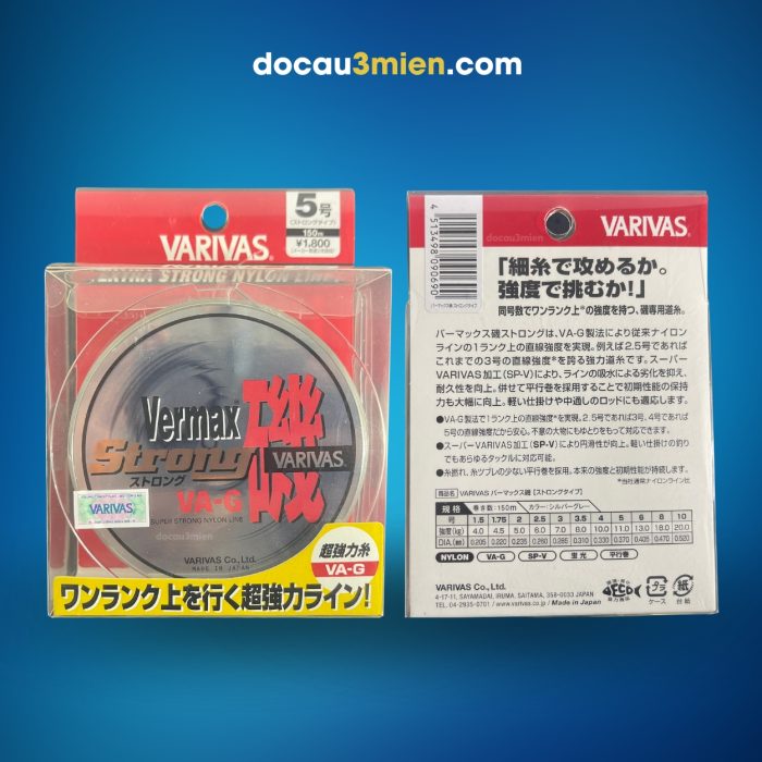 Bao Bì Dây Cước Câu Cá Varivas Vermax Strong VA-G