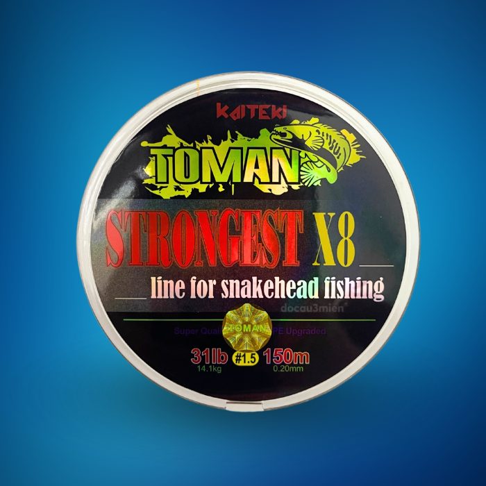 Dây dù PE Toman Strongest X8