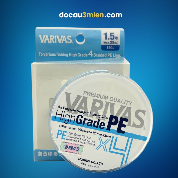 Bao Bì Dây Dù PE Varivas High Grade X4