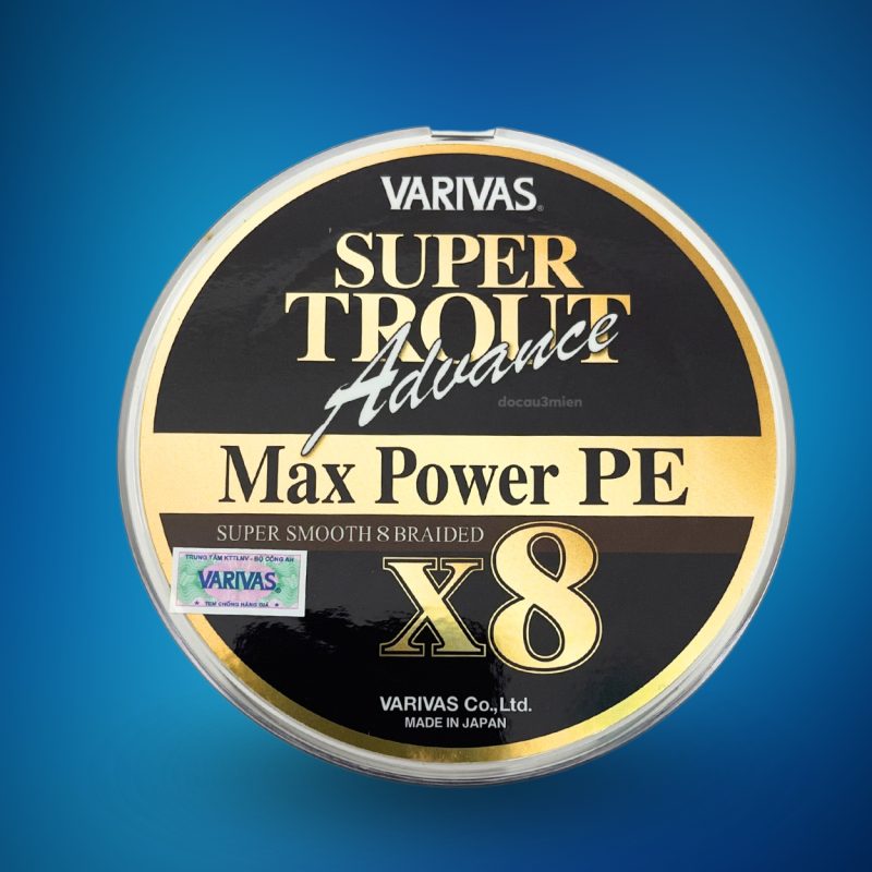 Dây PE Varivas Super Trout Advance Max Power X8