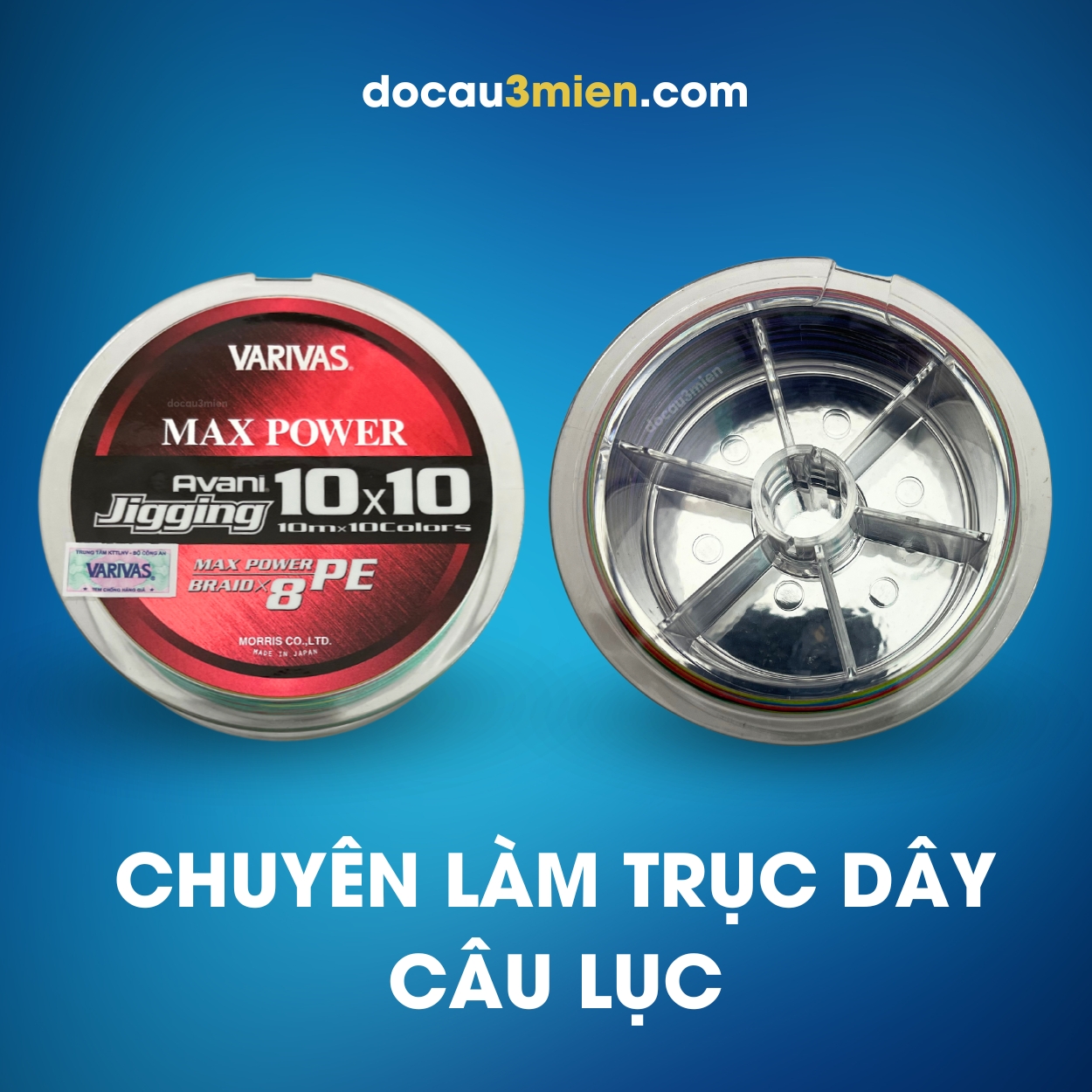Dây Dù Câu Cá Varivas Avani Jigging 10×10 Dùng Câu Lục