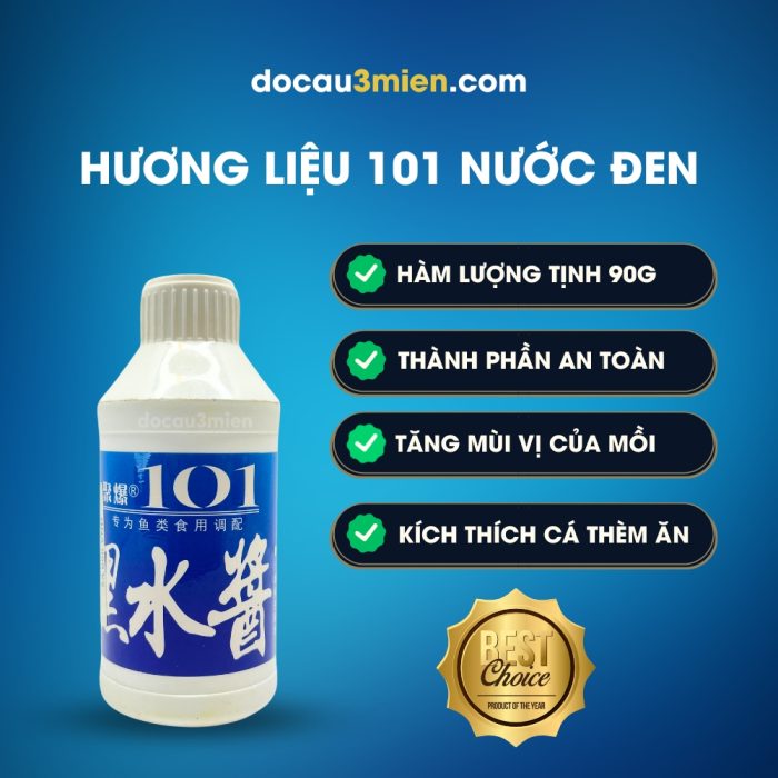 Đặc Trưng Hương Liệu Nước Đen 101