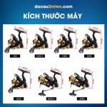 Kích Thước Máy Câu Đứng Daiwa RS