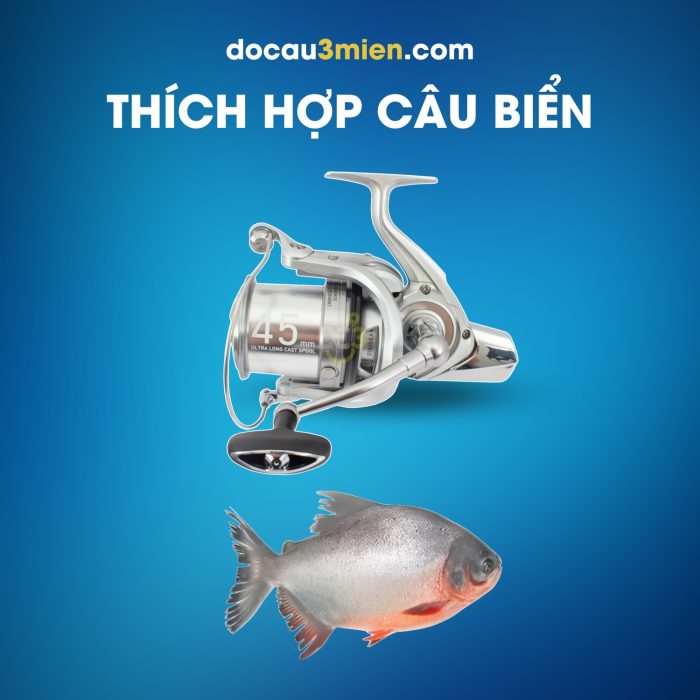 Máy Câu Đứng Daiwa Crosscast Surf Thích Hợp Câu Biển
