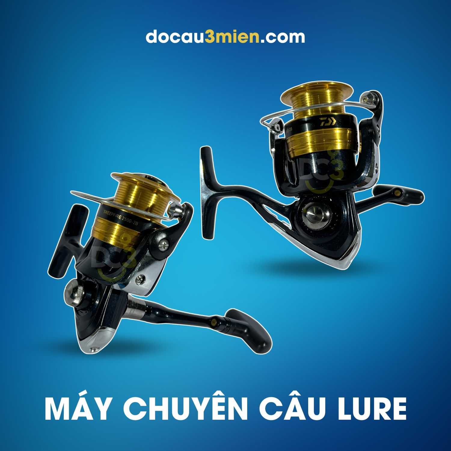 Máy Câu Đứng Daiwa Sweepfire 2B Dùng Câu Lure