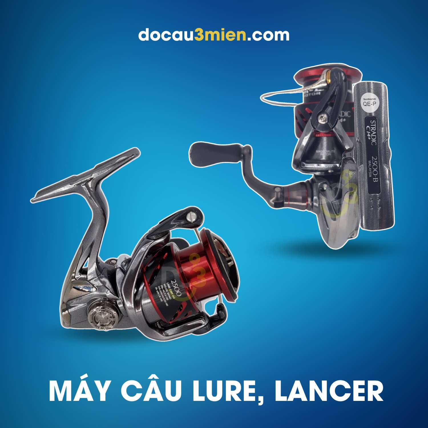 Máy Câu Đứng Shimano Stradic CI4+ Chuyên Câu Lure, Lancer