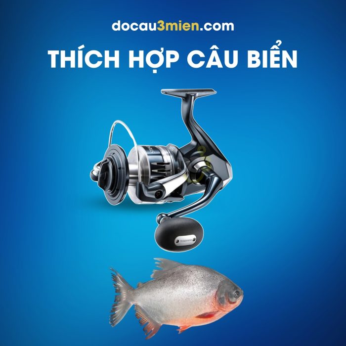 Máy Câu Đứng Shimano Stradic SW Thích Hợp Câu Biển