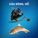 Máy Câu Đứng Shimano Symetre 3000FL Dùng Câu Sông, Hồ