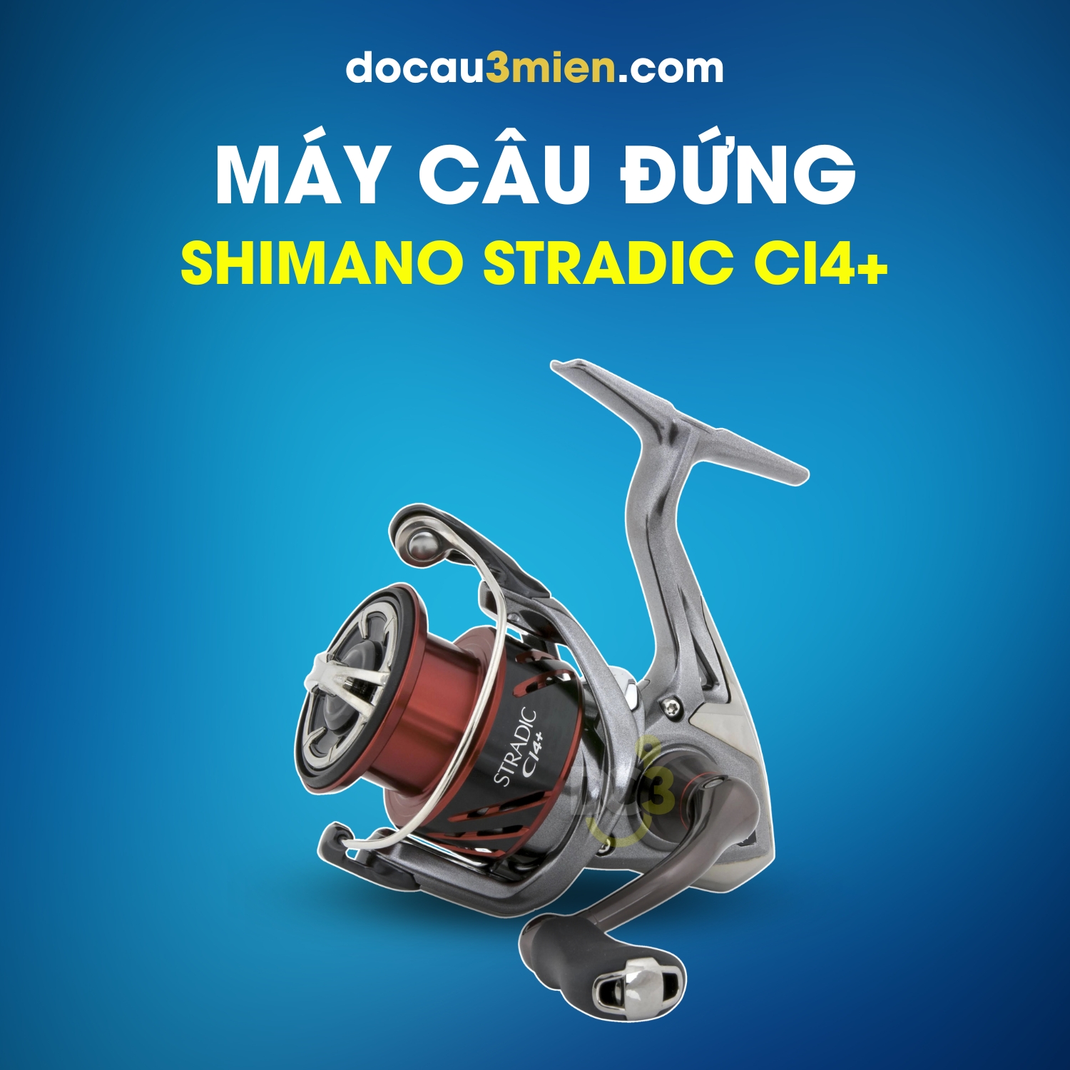 Máy Đứng Câu Lure Shimano Stradic CI4+