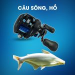 Máy Câu Ngang Shimano SLX DC 151HG Câu Sông Hồ