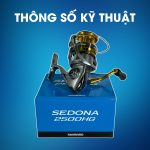 Máy Câu Shimano Sedona 2500HG