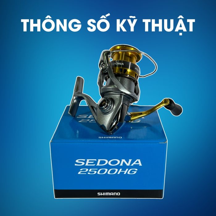 Máy Câu Shimano Sedona 2500HG