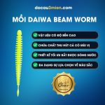 Đặc Trưng Mồi Daiwa Beam Worm