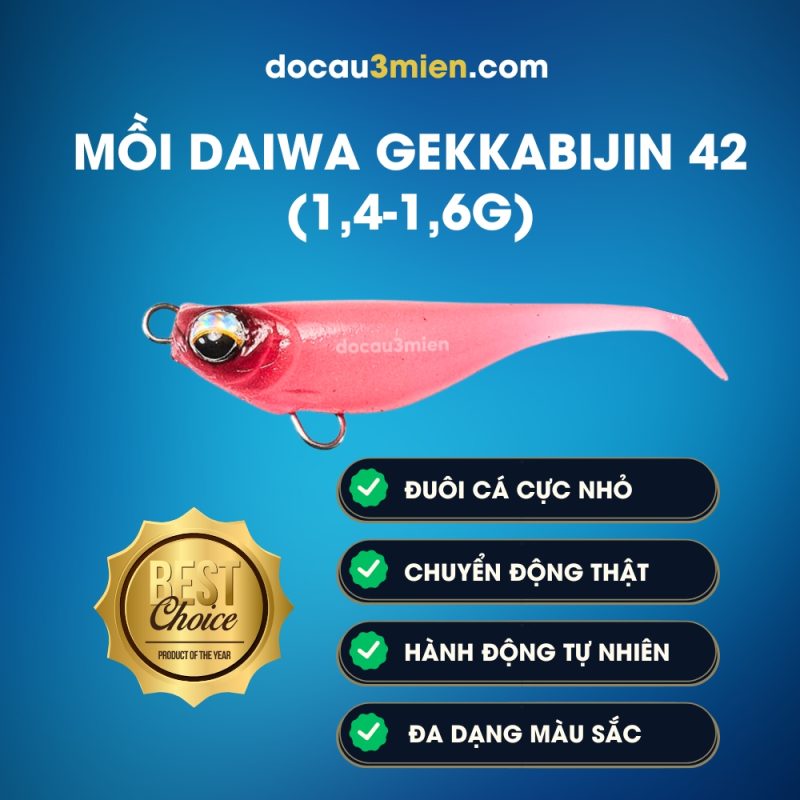 Đặc Trưng Mồi Daiwa Gekkabijin 42