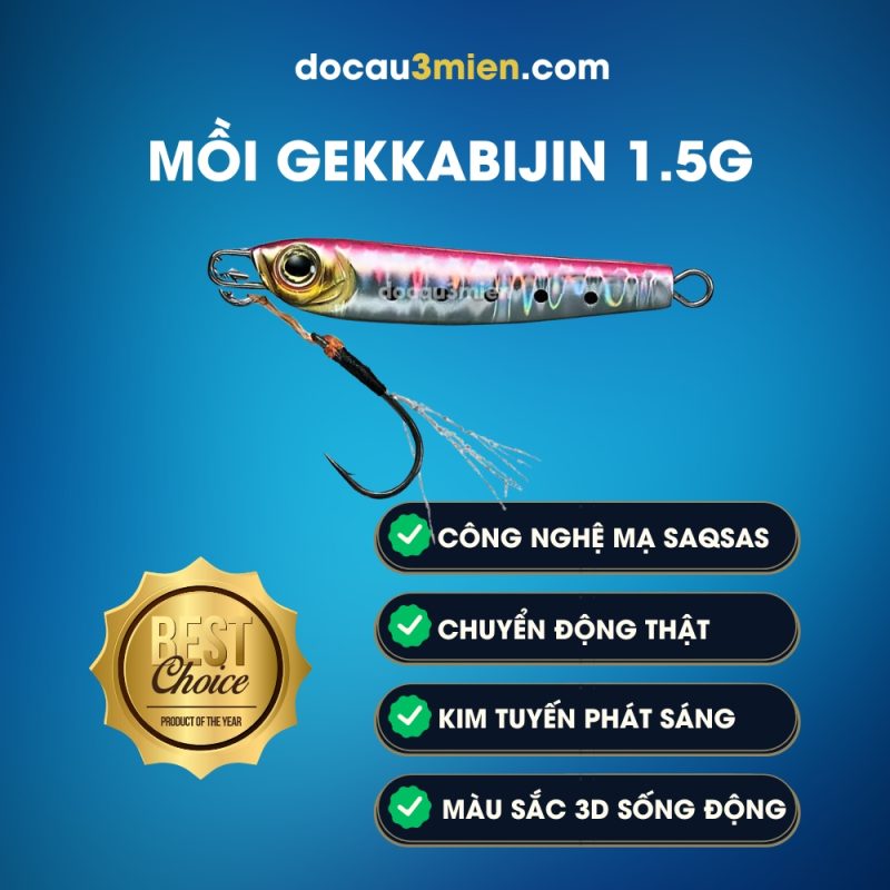 Đặc Trưng Mồi Gekkabijin 1,5g