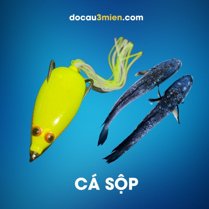 Mồi Steez Snappy Frog Dùng Câu Cá Sộp