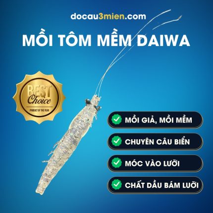 Tính Năng Mồi Tôm Mềm Daiwa