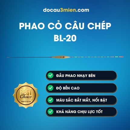 Đặc Trưng Phao Cỏ Câu Chép BL-20