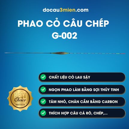 Đặc Trưng Phao Cỏ Câu Chép G-002