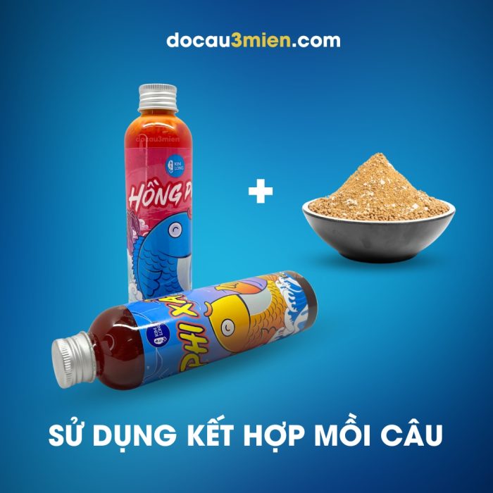 Phi Xả Và Hồng Phi Kim Long Sử Dụng Kết Hợp Mồi Câu