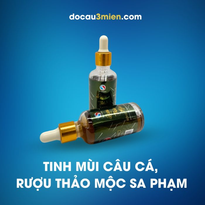 Hương Liệu Câu Cá Rượu Thảo Mộc Sa Phạm.