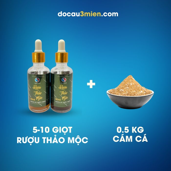Cách Dùng Hương Liệu Câu Cá Rượu Thảo Mộc Sa Phạm