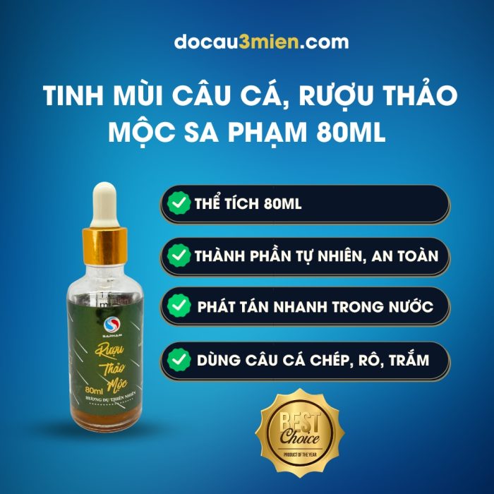 Đặc Trưng Hương Liệu Câu Cá Rượu Thảo Mộc Sa Phạm