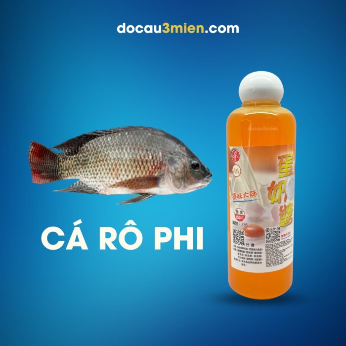 Tinh Mùi Trứng Sữa Dùng Câu Cá Rô Phi