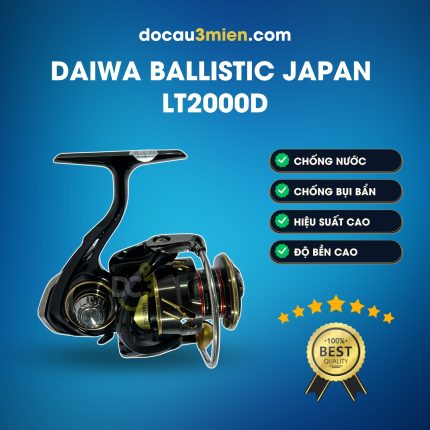 Ứng Dụng Máy Câu Daiwa Ballistic Japan LT2000D