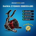 Ứng Dụng Máy Câu Đứng Daiwa Cygnus 2500XH-LBD
