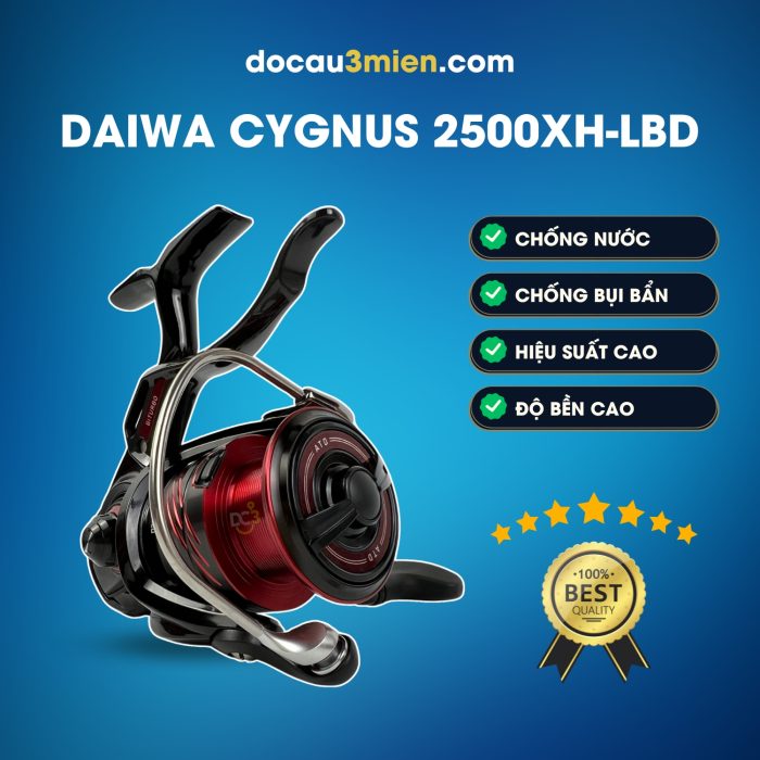 Ứng Dụng Máy Câu Đứng Daiwa Cygnus 2500XH-LBD
